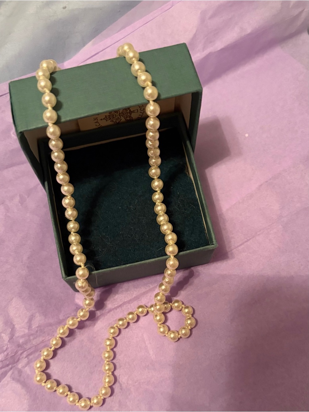 Classic Cream Pearl Necklace - Elegant Women's Jewelry